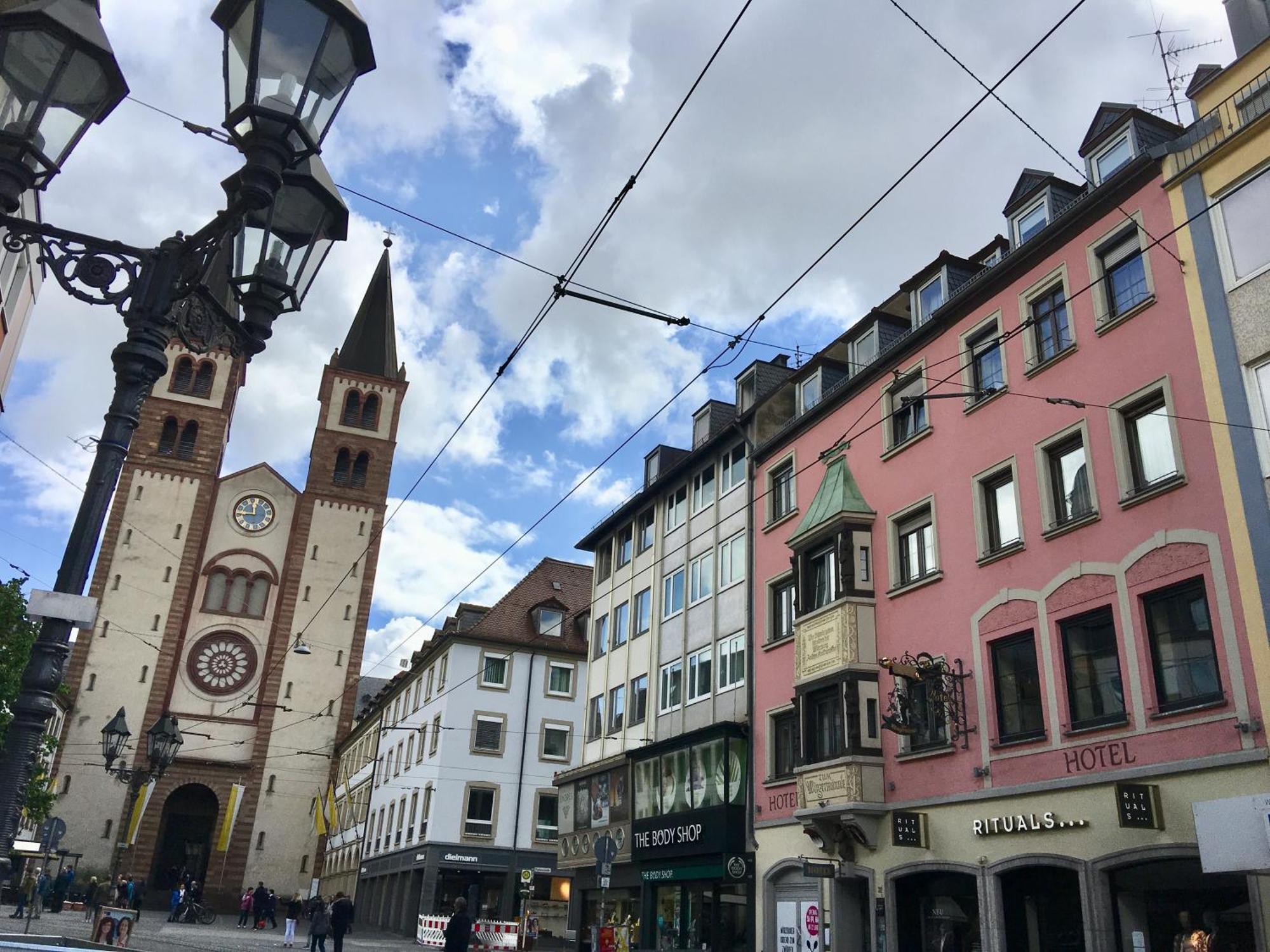 Zum Winzermaennle Hotel Wurzburg Luaran gambar