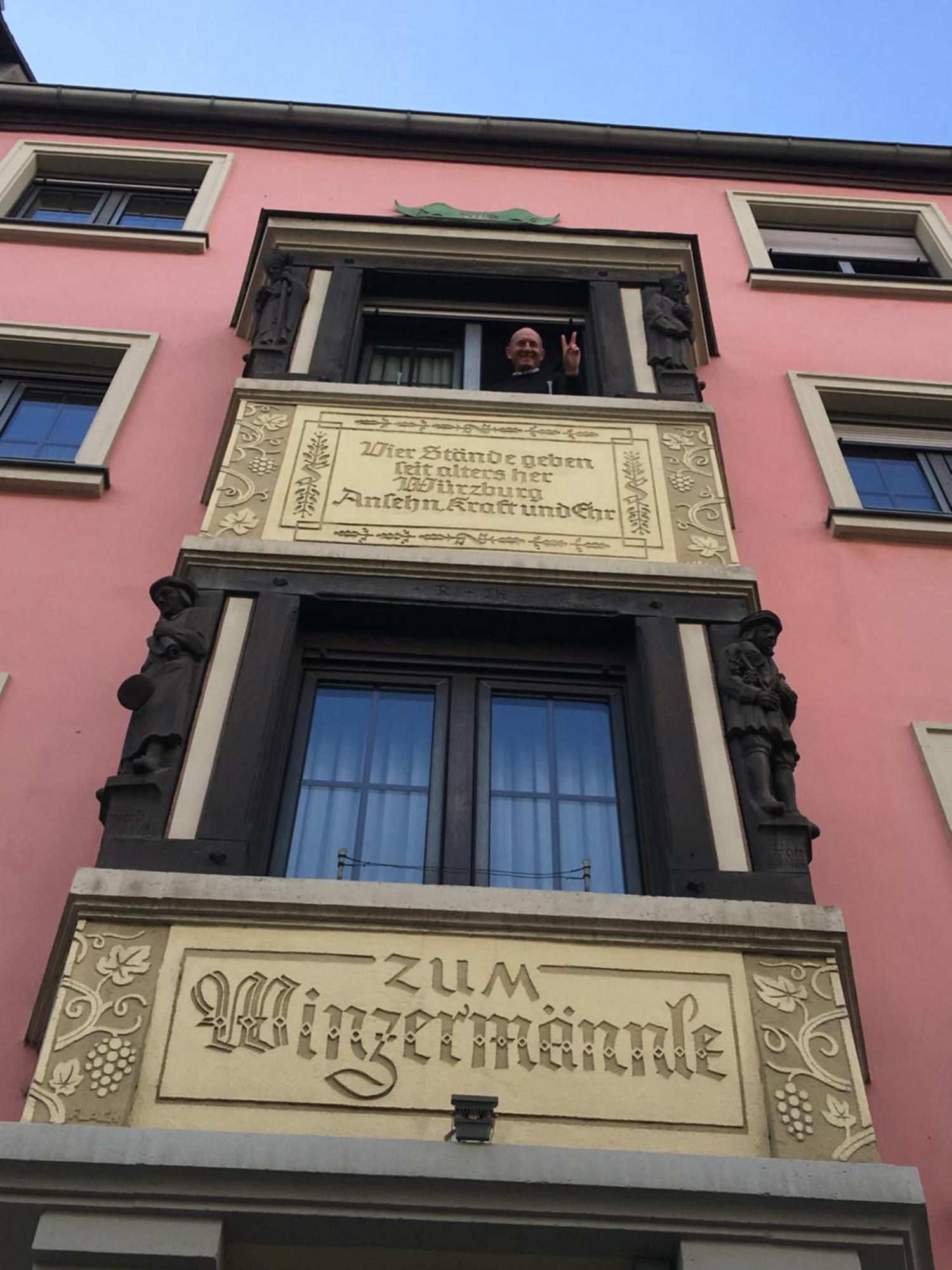 Zum Winzermaennle Hotel Wurzburg Luaran gambar